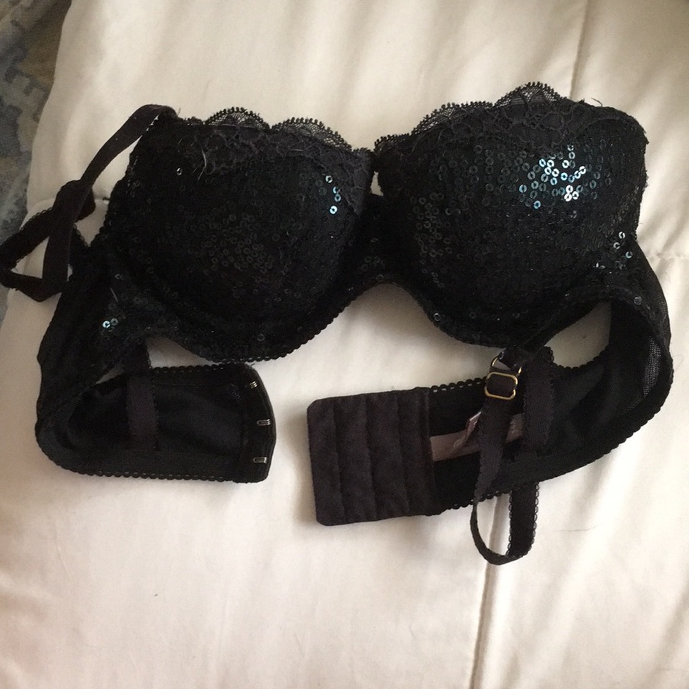 Aerie sequined bra A34 padded with wire